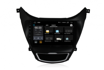 Штатное головное устройство Android 6.0 Carmedia MKD-9045 для HYUNDAI ELANTRA 2013+