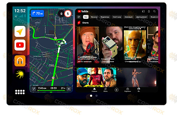 Штатная магнитола Toyota Ist 2002-2007 на Android 10, DSP, 4G, IPS, Carplay - Cardrox CD-4450-13 (11-13 дюймов)