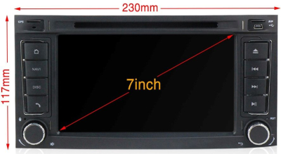 Штатное головное устройство Volkswagen Touareg 2002-2010, T5 Caravelle/Transporter 2003-2009, Multivan 2003-2015 на Android 10 Carmedia MKD-V730-P4N