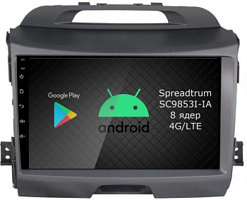 Штатная магнитола Roximo 2K / RI-2313 для KIA Sportage 3, 2010-2015 на Android 12 (8/128Gb)