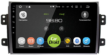 Штатная магнитола CarDroid RD-3502F для Suzuki SX4 2006-2016 (Android 10)