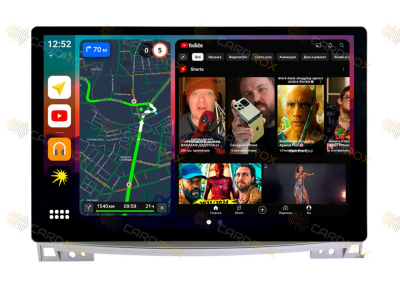 Штатная магнитола Toyota Land Cruiser 100 , Lexus LX470 2003-2007 Для авто с монитором на Android 10, DSP, 4G, IPS, Carplay - Cardrox CD-4185-13 (11-13 дюймов)