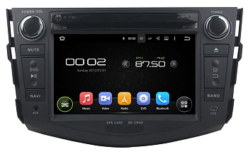 Штатная автомагнитола Toyota Rav4 2006-2012 Carmedia KD-7606-P5-32 Android 10 DSP