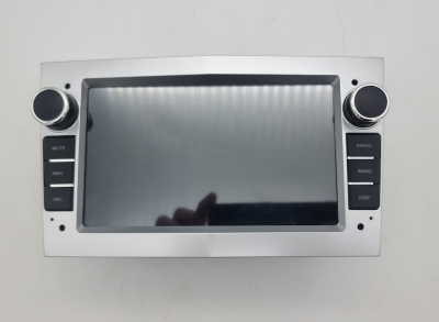 Штатная магнитола для Opel Astra H, Vectra С, Corsa D, Antara, Vivaro, Meriva, Zafira (серебро) Android 12 - Carmedia KP-7132S-S10