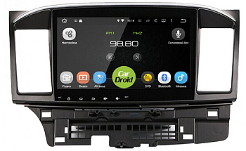 Штатная магнитола Roximo CarDroid RD-2612 для Mitsubishi Lancer X 2015 10 дюймов (Android 8.0)