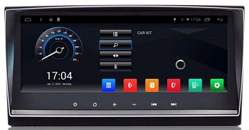 Штатное головное устройство Android 7.1 Carmedia DAFT-2723-b для Toyota Avensis 2009-2013 черный