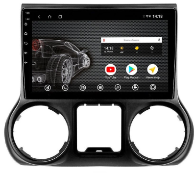 Штатная магнитола на Android 10 VOMI ST2857-TS9 для Jeep Wrangler 2011-2014