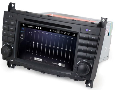 Штатное головное устройство MERCEDES G-класс W463 2007-2012, C-класс W203 рестайл 2004-2007, CLK, CLC, SLK на Android 10 Carmedia MKD-7013-P6