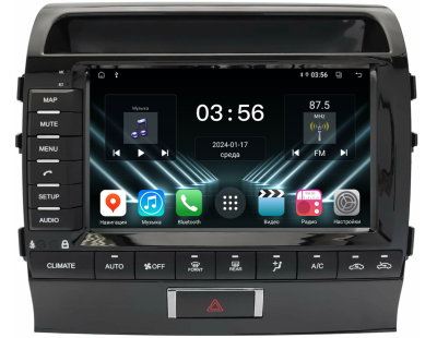 Штатная магнитола для Toyota Land Cruiser 200 2012-2015 на Android 13 - FarCar (D/DX381AM TYPE A)