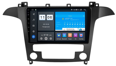 Штатная магнитола VOMI ZX435R9-7862-LTE для Ford Galaxy 2 2006-2015, S-MAX 2006-2015 климат-контроль на Android 10