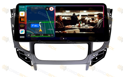 Штатная магнитола Mitsubishi L200 2015-2018 климат на Android 10, DSP, 4G, IPS, Carplay - Cardrox CD-4270-12 (12 дюймов)