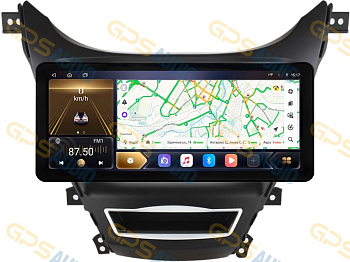 Штатная магнитола 12-14,6" для Hyundai Elantra 2013-2016 (стиль LUX ONE) - Carmedia OL-9706