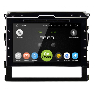 Штатная магнитола Roximo CarDroid RD-1113 для Toyota Land Cruiser 200 2015+ 10 дюймов (Android 8.0)