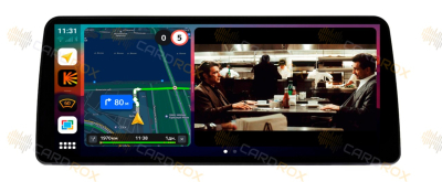 Универсальная магнитола на торпедо на Android 10, DSP, 4G, IPS, Carplay - Cardrox CD-4825-12 (12 дюймов)