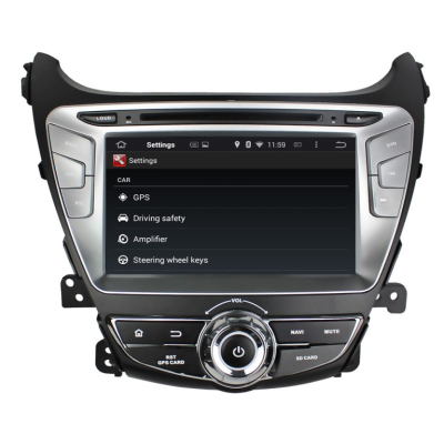 Штатная автомагнитола Android 9.0 Carmedia KD-8054-P30 для Hyundai Elantra 2013+