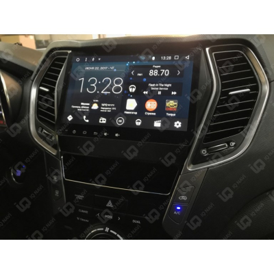 Автомагнитола на Android 8.1.0 IQ NAVI T58-1607C Hyundai Santa Fe (DM) (2012-2018)