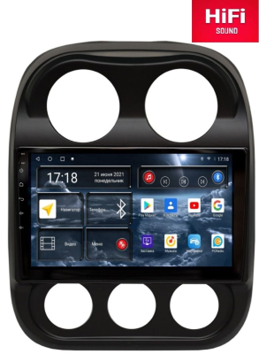 Автомагнитола штатная Redpower 75316 на Android 10 для для Jeep Compass 1-поколение рестайлинг (07.2011-12.2015)