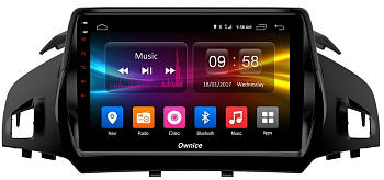 Штатная магнитола для Ford Kuga 2 2011-2019 (рамка встает с зазорами) на Android 10 - Carmedia OL-9203-1-IJ Штатная магнитола для Ford Kuga 2 2011-2019 (рамка встает с зазорами) на Android 10 - Carmedia OL-9203-1-IJ