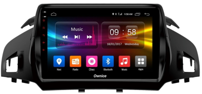 Штатная магнитола для Ford Kuga 2 2011-2019 (рамка встает с зазорами) на Android 10 - Carmedia OL-9203-1-IJ