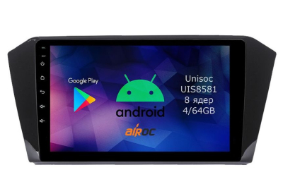 Штатная магнитола для Volkswagen Passat B8 на Android 14 - Airoc RMN-3713