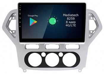Штатная магнитола Roximo 4G (2K) RX-1708M Ford Mondeo 4, 2007-2010 (кондиционер) (Android 13)