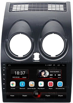 Штатная магнитола VOMI AK338R9-MTK Nissan Qashqai 2006-2013 на Android 10
