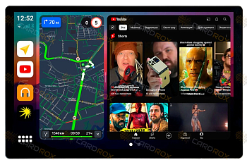 Штатная магнитола Газель Некст, ГАЗон Некст 2013-2023 на Android 10, DSP, 4G, IPS, Carplay - Cardrox CD-4852-13 (11-13 дюймов)