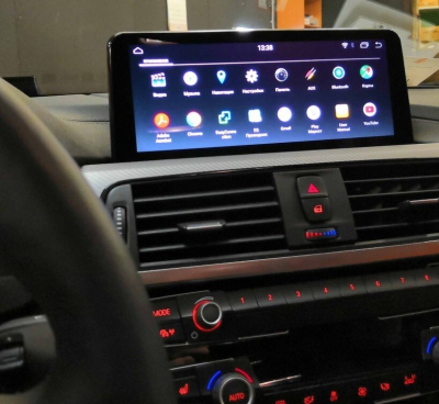 Магнитола для BMW 3 серия F30 2011-2016 и 4 серия F36, F32 с мультимедиа NBT на Android 12, 4G, Carplay - Parafar PF5213a128/128