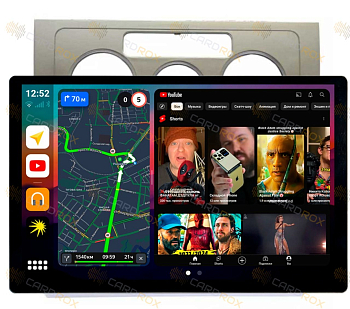 Штатная магнитола Volkswagen Touran 2003-2009 кондиционер на Android 10, DSP, 4G, IPS, Carplay - Cardrox CD-4435-13 (11-13 дюймов)