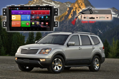 Автомагнитола штатная RedPower K 51222 R IPS DSP на Android 8.0 для KIA Mohave/Borrego 2008-2017