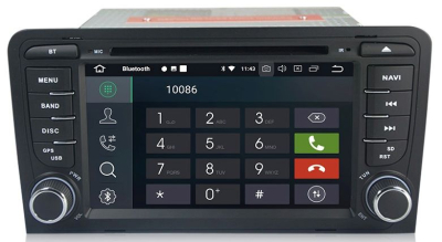 Штатное головное устройство AUDI A3/S3/RS3  2003-2011 на Android 10 Carmedia MKD-A789-P4N Штатное головное устройство AUDI A3/S3/RS3  2003-2011 на Android 10 Carmedia MKD-A789-P4N