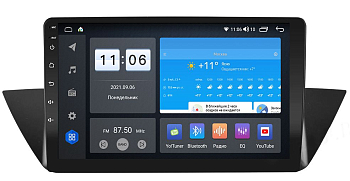 Штатная магнитола VOMI ZX509R10-7862-LTE для BMW X1 E84 10.2009-05.2015 на Android 10