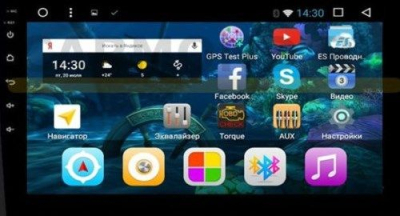 Штатная автомагнитола VOMI VM2730-T8 для Kia Rio 2010-2017 на Android 8.0