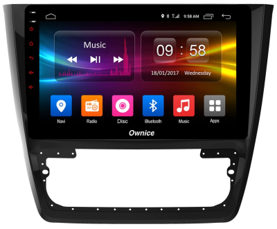 Штатная магнитола Ownice G10 S1919E для Skoda Yeti (Android 8.1.0)