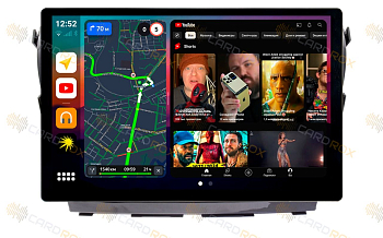 Штатная магнитола Nissan Murano 2015+ на Android 10, DSP, 4G, IPS, Carplay - Cardrox CD-4603-13 (11-13 дюймов)