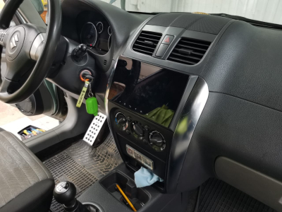 Автомагнитола штатная с 2K экраном RedPower 71054 Slim на Android 10 для Suzuki SX4 (2007-2014). Fiat Sedici (2006-2014)