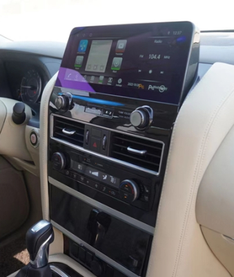 Монитор Nissan Patrol 2010-2021 с беспроводной зарядкой и белой подсветкой на Android 10 - Radiola RDL-Patrol