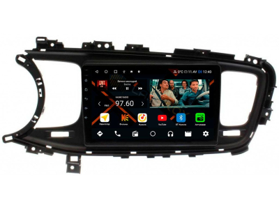 Штатная магнитола Kia Optima 2014-2015 TF рестайлинг, K5 (для авто без усилителя Infinity) на Android 11, DSP, 4G, IPS / QLED 2K, Carplay - Cardrox CD-4661