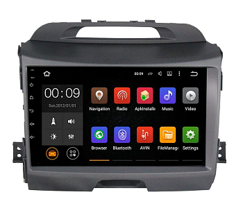 Штатная магнитола Roximo 4G (2K) RX-2313-N14 KIA Sportage 3, 2014-2016 (авто с навигацией) (Android 13)