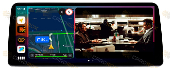 Штатная магнитола Toyota Estima III 2006-2015 черный глянец на Android 10, DSP, 4G, IPS, Carplay - Cardrox CD-4418-12 (12 дюймов)