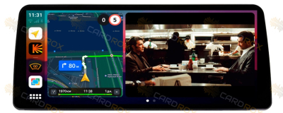 Штатная магнитола Toyota Estima III 2006-2015 черный глянец на Android 10, DSP, 4G, IPS, Carplay - Cardrox CD-4418-12 (12 дюймов)