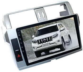 Штатная магнитола для Toyota Prado 150 с 2013 года LeTrun 1864-1827 10 дюймов KD Android 8.x MTK 4G 2+16 Gb