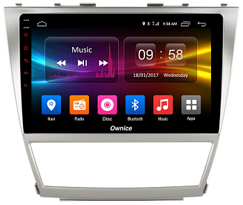 Штатная магнитола Ownice G10 S1606E для Toyota Camry v40 (Android 8.1.0)