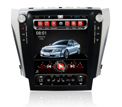 Головное устройство 12,1 дюймов Toyota Camry 11.2011+ (V50, V55) на Android 6.0 CARMEDIA SP-12103-T8 tesla-style