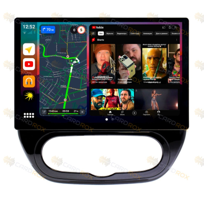 Штатная магнитола Renault Kaptur 2015+ на Android 10, DSP, 4G, IPS, Carplay - Cardrox CD-4422-13 (11-13 дюймов)