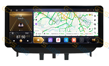 Штатная магнитола 12-14,6" для Renault Fluence, Megane 3 2009-2017 (черный) (стиль LUX ONE) - Carmedia SF-9997-L