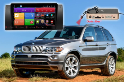 Автомагнитола штатная RedPower K 51083 IPS DSP на Android 8.0 для BMW X5 E53, 7 серии Е38, 5 серии Е39 (с аналоговым усилителем)