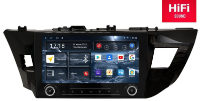 Автомагнитола штатная Redpower K75066 на Android 10 для для Toyota Corolla (2013-2016) дорестайл