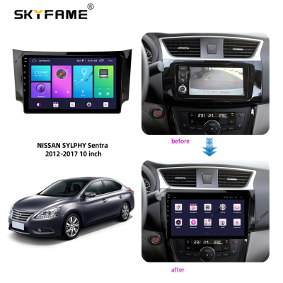 Штатная магнитола для Nissan Sentra 2014+, Tiida 2015+ на Android 12 (14), (QLED/2K) - Carmedia SF-1666-NPQU