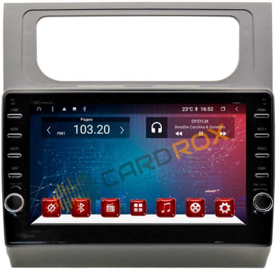 Штатная магнитола VW Touran 2010 - 2015 на Android 10 CARDROX FD-4436-TS10-6-128